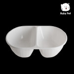 짬자면 용기 200개 화이트 일회용 짜장 짬뽕 중국집 그릇 : 루비펫 Ruby Pet