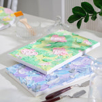 백드롭페인팅 유화 그림 그리기세트 캔버스 DIY 미술 집콕 놀이 만들기 키트 : 호미호비