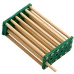 양봉가 벌집 대나무 케이지, 퀸 킹 꿀벌 격리 수송 도구 : 오션글로벌25