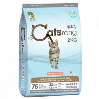 뉴캐츠랑 어덜트 고양이건식사료 고양이사료 고양이용품 2kg E13W7186E0M : 연수마트