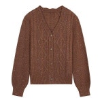 [정품] 베스띠벨리 23F/W 스팽글 케이블 니트 가디건 BHC2962PID : 유로익스프레스몰