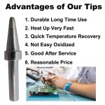 200 교체 솔더링 203 203H 204 204H 203D 376 376D 3100 3101 3102 3112 3202 20H 90 용접 비트 : 친절한 오영유통