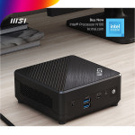 MSI Cubi N100 ADL 베어본 미니 PC 컴퓨터 4K UHD 키오스크 오피스 : Blue System