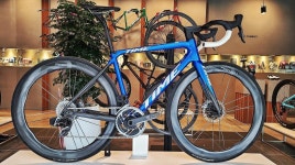 타임 알프듀에즈 크로마 블루 디스크 로드자전거 프레임셋 데다알라네라 핸들바 : 위즈바이크스토어