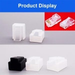 RJ45 이더넷 커넥터 커스트 커버 네트워크 플러그 커버 캡 Cat5e Cat6 Cat7 보호기 플러그 케이스 : 위누로지스
