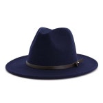 H7567 여성용 페도라 모자 가을/겨울 영국 모직 펠트 여성/남성 간단한 교회 파티 야외 : 모드유통