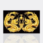 수재샵 보석십자수 빛나는황금쌍룡 샤이닝 100x77cm 5D 국산 용그림 diy 비즈십자수 : 수재샵보석십자수 서울동대문
