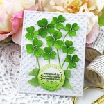 행운의 여신 금속 절단 다이 꽃으로 Diy 스크랩북 사진 앨범 장식 종이 카드 공예 : 델타유통