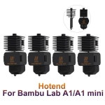 Bambu Lab A1 Hotend Bambu Lab Ai Mini Hotend 깍지 교체형 경화강, 업그레이드된 고속 핫엔드 키트, V2 Hotend : k물류