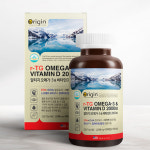 오리진 알티지 오메가3 앤 비타민D 2000IU 1208mgx100캡슐 : Endymion