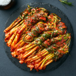 당일제조 전라도 국산 파김치 1kg : 소복김치