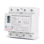 3Phase STVP-930 자동 복구 보호 장치 자체 재연결 서지 전압 보호대 DIN 레일 장착 3 상 4 선 63A 80A : 복남2마켓