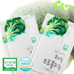 국내산 유기농 브로콜리즙 100ml x34포 : 큰나무푸드