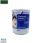 팬톤 외부용 계란광 수성페인트 1L 녹색19-6311 : 바른씨엔씨