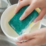 업소용 10EA 수세미 양면스폰지수세미 펜션 캠핑 : 월천장터