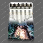 DiEU 엄지 피아노 칼림바, 21 톤 손가락 Mqin, 휴대용 초보자 악기, 생일 선물 : DIEU종합쇼핑몰투