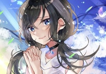 세트 날씨의 아이 판타지 로맨스 비 만화 애니메이션 일러스트 아이러브페인팅 캔버스 액자 프레임포함 그림 포스터 A0386 : 까만장군