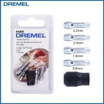 Dremel 4485 콜릿 너트 세트 퀵 체인지 액세서리 키트 미니 드릴 척 부착  콜릿 너트 캡 회전 도구용 4 슬리브 : 위누로지스