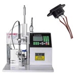 반자동 USB 데이터 와이어 케이블 납땜기 자동 감지 풋 용접 와이어 포함 50W DC 헤드라이트 220V : 위누로지스