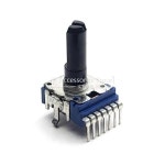 RK4 수직 회전 전위차계 듀플렉스 A50K A503 A00K A04 샤프트 길이 8mm 7 핀 앰프 볼륨 전위차계 2 개 : 위누로지스
