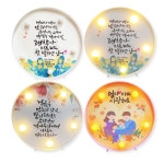 무드등만들기 키트 DIY 재료 캘리그라피 종이등 조명 장식 : 트리아몽