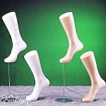 코코디피 국산 플라스틱 남자 양말 발 마네킹 남성 프라스틱 마네킨 디스플레이 진열대 옷가게 집기류 : 퍼플용