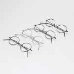 로우로우 안경 R EYE 501 502 베타티타늄 새들노즈 코받침 없는 안경테 : 세컨아이즈