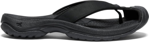 KEEN 여성용 Waimea H2 발가락 보호 플립플롭, 블랙/블랙, 230mm (US 6), 블랙/블랙 : 세천마켓