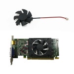 그래픽 카드 냉각 팬 레노버 G5005 Gt705 GT720 GT730 HD7750 HD8570 FD5010U12S 12V 0.22A 2 핀 45mm : UN 산업
