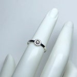 러프 다이아 원석 반지 9.5호 : 마노스튜디오