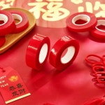 빨간 필름 나노 양면 접착 10mm 15mm 20mm 사무실 학교 가정 축하 용품 F7268 : 네오마켓 네오마켓