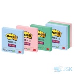 3M 포스트잇 Greener 노트 654 3색 멀티팩 : 해버굿팜