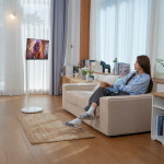 카멜마운트 SMB35 이동식 무빙 높이 조절 암 모니터 TV 스탠드 거치대 : 카멜마운트