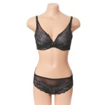 [대박할인]C,D,E컵 볼륨업 Cover Fit 가슴골 브라&힙레이스팬티세트 BR1850Q BP1850A/비비안(언더웨어) : 롯데백화점건대점
