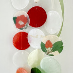 동백꽃필무렵 아트 자개모빌 드림캐쳐 썬캐쳐 벽걸이 DIY KIT : 로또네잡화점