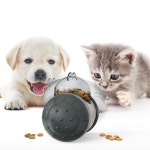 오뚝이 사료통 강아지 고양이 노즈워크 셀프 간식볼 노즈워크 애견장난감 사료통 강아지사료통 : e처럼