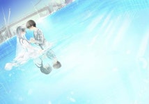 세트 날씨의 아이 판타지 로맨스 비 만화 애니메이션 일러스트 아이러브페인팅 캔버스 액자 프레임포함 그림 포스터 A0386 : 까만장군