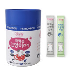펫봉봉 짜먹는 고양이 간식 스틱 (츄르 타입) 참치30p + 연어30p 15g 60p : 로뎀나무향기