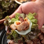 삼겹살 500g 핀란드 스페인 부드러운 육질 1.3CM 구이용 반커팅 : 집밥소우람