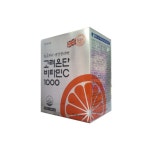 영국산 옥수수 비타민 시 씨 C 1000 알약 120정x4박스 유재석 성인 고려은단 : 건스브라더2