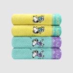 송월타올 스누피 프렌즈 귀여운 캐릭터수건 카툰 플레이스포츠 : 송월타올 우산 테리컴퍼니