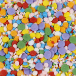 퀄리티 스프링클 러블리 시퀸스 1kg 대용량 벌크 : 푸드리움