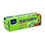 시스제이 J0058/ (7102) 크린랲 크린랩 크린이중지퍼백(소) 18X20 20매 : 주방용