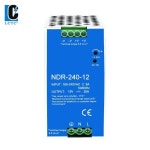 LCTC DC  전원 공급 장치 NDR 240W 100-120VAC  DIN 레일 12V 36V 48V : 스마트 모두다 종합상사