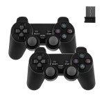PC 게임패드용 무선 게임 컨트롤러, 2.4G 조이스틱 조이패드, 마이크로 USB, C 타입 Otg 어댑터, 안드로이드 스마트폰용, 1 쌍 : k물류