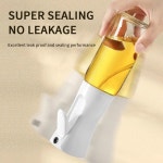 오일스프레이- Chefs Trusted by Chefs: 요리, 샐러드, 바베큐, 베이킹, 튀김 및 에어 프라이어를 위한 고급 200ml 유리병 오일 스프레이... 