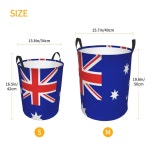 접이식 호주 애국 의류 바구니 정리함 보관함 국기 빨래 장난감 : HM.에이치엠글로벌