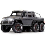 () [CB88096-4-SLV] [완제품 + 조종기] 1/10 TRX-6 Crawler w/Mercedes G 63 AMG 6x6 (Silver)(트랙사스 TRX6 벤츠 G63) : 알씨몬