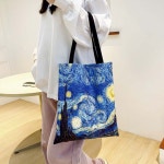 여성 반 고흐 명화프린트 가방 쇼퍼백 데일리백 : firstshoping