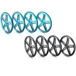 스카이알씨 SK-600069-06 1/10 Set-up Wheel (BLACK) 셋팅 휠 : hobbyline 하비라인